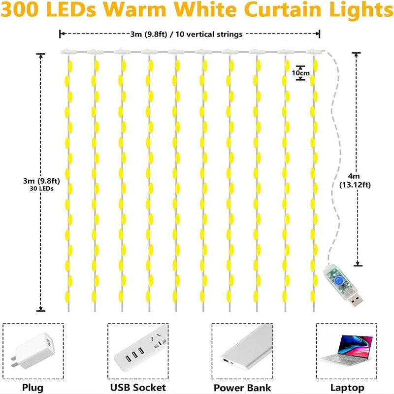 LED Vorhanglichter